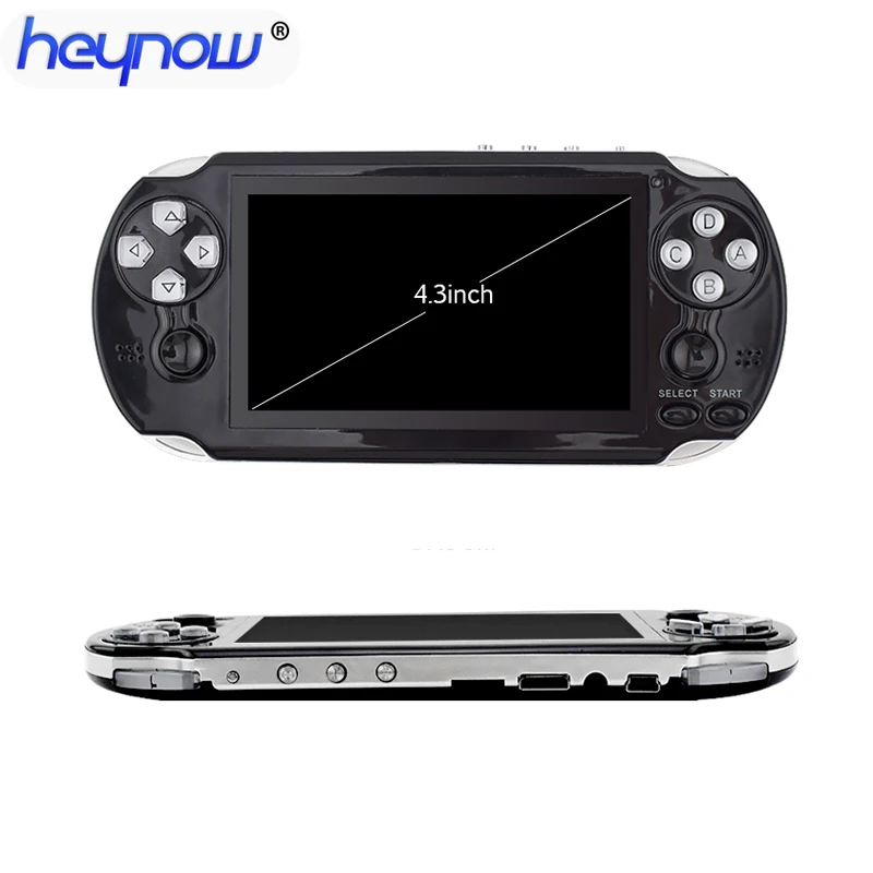 16GB Handheld Video Game Console HD 4.3 inch Built-in 3000 Classic Games 64Bit Multimedia Video Console Player MP5
16GB Handheld Video Game Console HD 4.3 inch Built-in 3000 Classic Games 64Bit Multimedia Video Console Player MP5