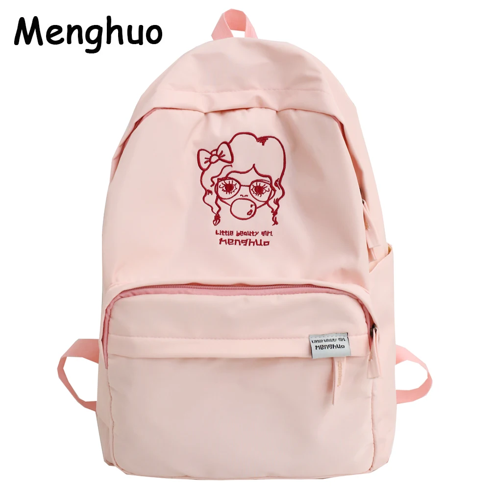 Menghuo Fashion Women Backpack Waterproof Nylon Embroidery Backpacks for Teenage Girls Female School Shoulder Bagpack mochilas
Menghuo Fashion Women Backpack Waterproof Nylon Embroidery Backpacks for Teenage Girls Female School Shoulder Bagpack mochilas