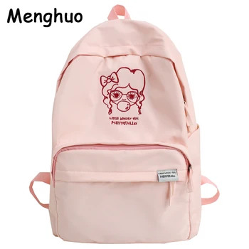 Menghuo Fashion Women Backpack Waterproof Nylon Embroidery Backpacks for Teenage Girls Female School Shoulder Bagpack mochilas
Menghuo Fashion Women Backpack Waterproof Nylon Embroidery Backpacks for Teenage Girls Female School Shoulder Bagpack mochilas