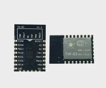 8Mbit Flash Cortex-M3 80MHz IoT wifi module compatible ESP-12F supports serial port transparent transmission SPI transmission
8Mbit Flash Cortex-M3 80MHz IoT wifi module compatible ESP-12F supports serial port transparent transmission SPI transmission