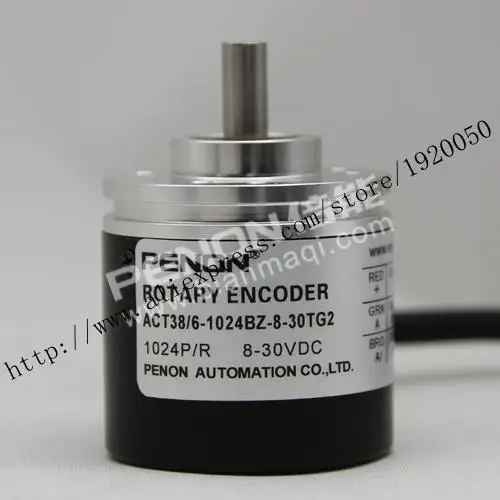 The hot spot ACT38 / 6-1024BZ-8-30TG2 solid shaft encoder 1024 line shaft diameter 6mm
The hot spot ACT38 / 6-1024BZ-8-30TG2 solid shaft encoder 1024 line shaft diameter 6mm