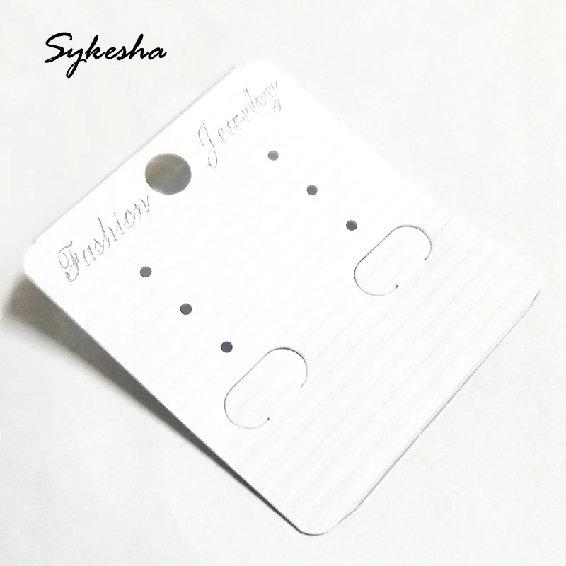 2019 New 5*4.5cm 50 pcs/Pack White Ear Hooks Earring Display Cards Packing Accessories
2019 New 5*4.5cm 50 pcs/Pack White Ear Hooks Earring Display Cards Packing Accessories