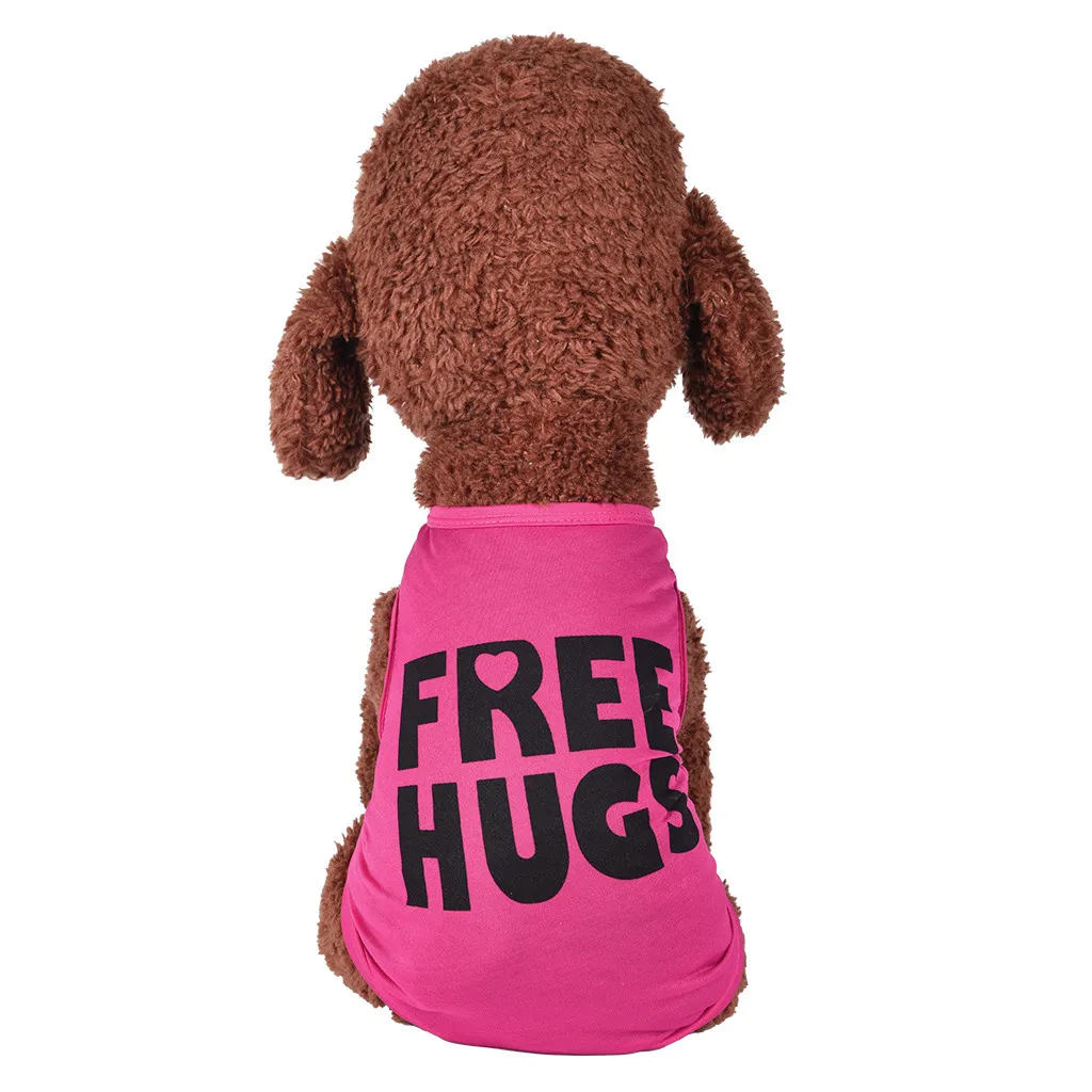 For Dog Cat Vest T Shirts Pet Costume New Fashion New Pet Vest Summer Breathable Comfortable Text Pattern Dog Cat Clothing
For Dog Cat Vest T Shirts Pet Costume New Fashion New Pet Vest Summer Breathable Comfortable Text Pattern Dog Cat Clothing