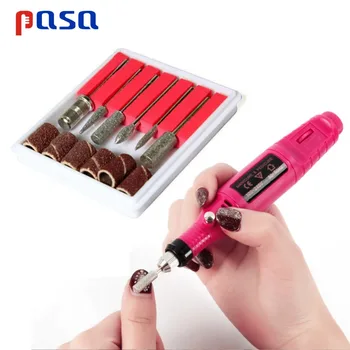 6Pc Nail Art Drill Bit Replace Sandpaper Head Set with Case Gel Polish Tips Grinding Polishing Shaping Machine Rotary Tool Kits
6Pc Nail Art Drill Bit Replace Sandpaper Head Set with Case Gel Polish Tips Grinding Polishing Shaping Machine Rotary Tool Kits