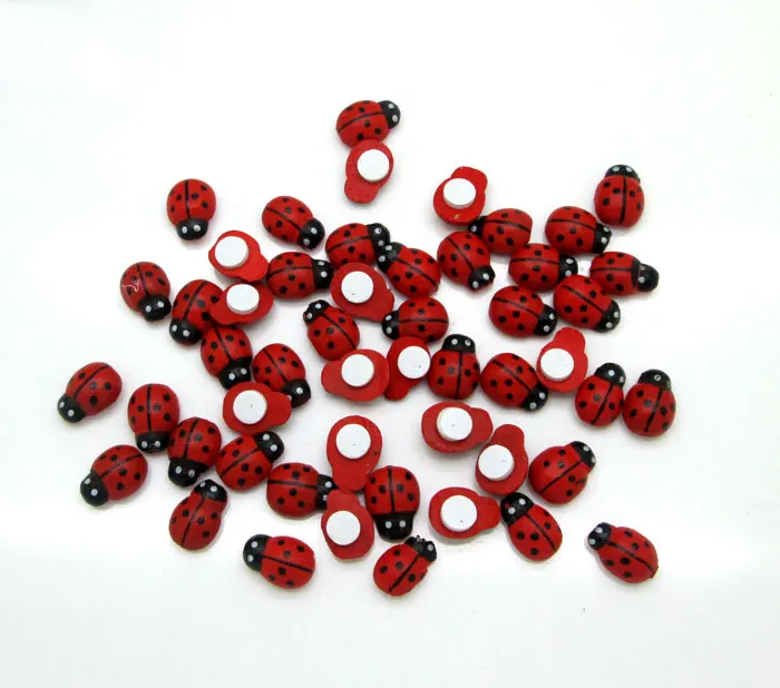100Pcs Red Ladybug Wooden Buttons Flatback Cabochon Scrapbooking Crafts Wood Knopf Bouton Kawaii Decor Diy Accessories
100Pcs Red Ladybug Wooden Buttons Flatback Cabochon Scrapbooking Crafts Wood Knopf Bouton Kawaii Decor Diy Accessories
