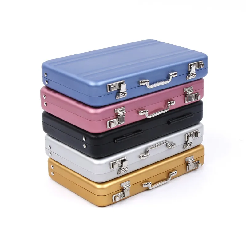1 Pcs High Quality Aluminum Business ID Credit Card Holder Creative Suitcase Bank Card Holder Box Case Drop Shipping
1 Pcs High Quality Aluminum Business ID Credit Card Holder Creative Suitcase Bank Card Holder Box Case Drop Shipping