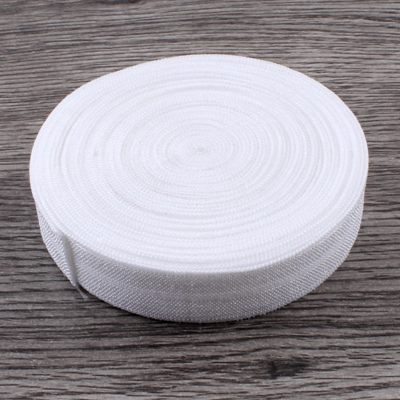 50yards/lot 5/8" (16mm) White Super Shiny Solid Fold Over Elastic Ribbon Band FOE for Elastic Headbands Hair Ties Hairbow
50yards/lot 5/8" (16mm) White Super Shiny Solid Fold Over Elastic Ribbon Band FOE for Elastic Headbands Hair Ties Hairbow
