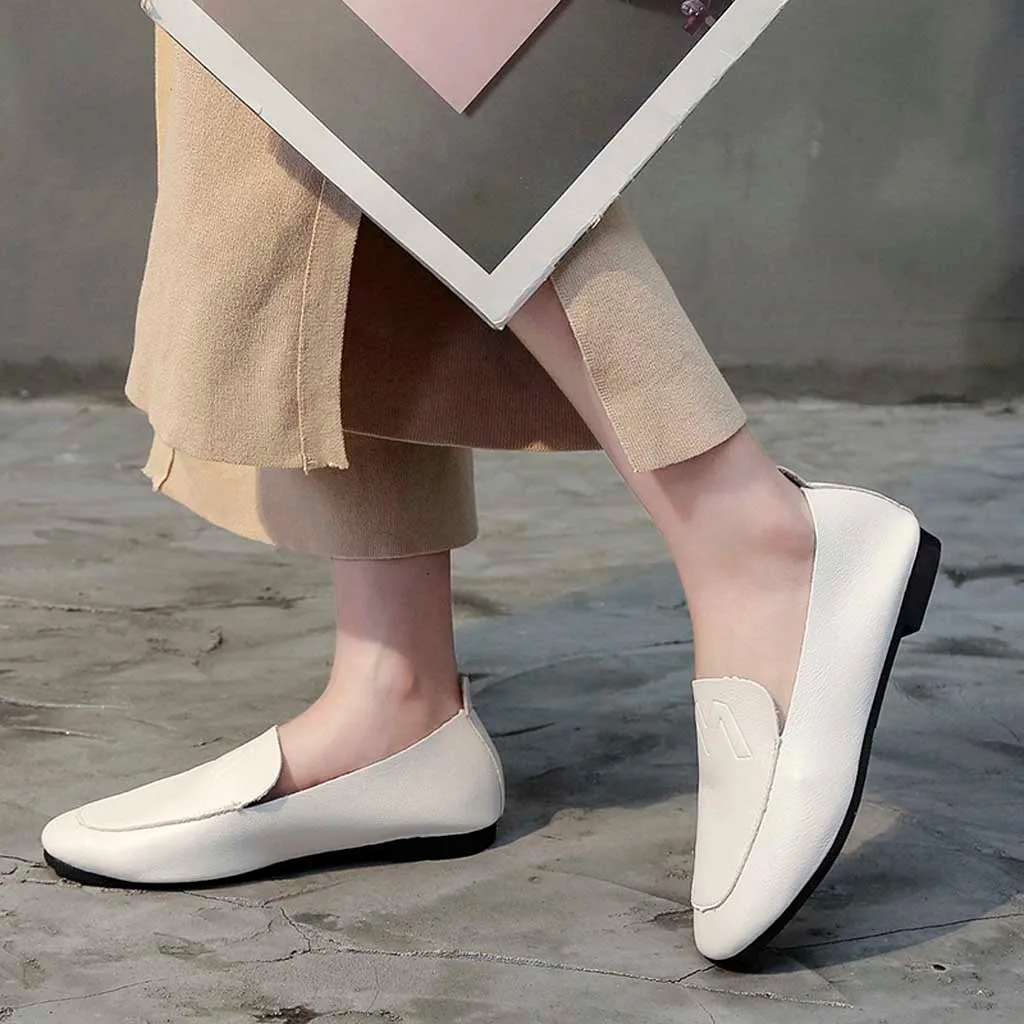 Fashion Women's Flats Shoes Comfy Casual Ankle Shoes Hot Sale Pu Leather Ankle Footwear Girls Cute Slip-On Peas Boat Shoes Lady
Fashion Women's Flats Shoes Comfy Casual Ankle Shoes Hot Sale Pu Leather Ankle Footwear Girls Cute Slip-On Peas Boat Shoes Lady