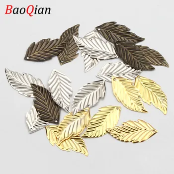 50PCS Metal Pendant DIY Tricolor Optional Leaf Shape Iron Making Earrings Jewelry Accessories 16x33mm
50PCS Metal Pendant DIY Tricolor Optional Leaf Shape Iron Making Earrings Jewelry Accessories 16x33mm