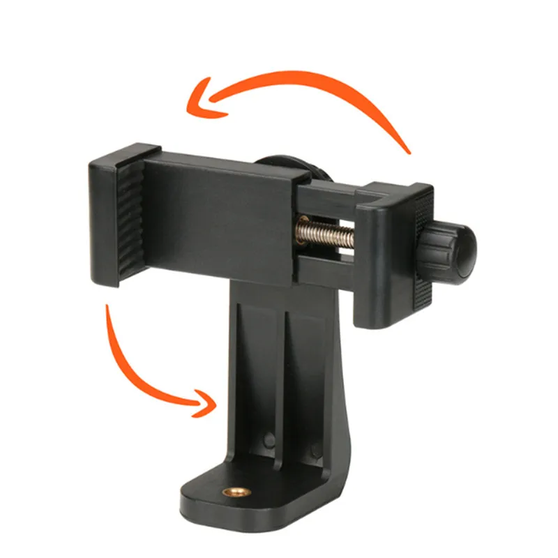 Universal Tripod Mount Adapter Cell Phone Clipper Holder Vertical 360 Rotation Tripod Stand for iPhone X 8 plus Samsung
Universal Tripod Mount Adapter Cell Phone Clipper Holder Vertical 360 Rotation Tripod Stand for iPhone X 8 plus Samsung