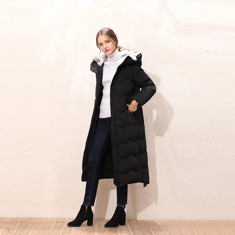 O1CN011JfEJarbg3AMpTe_!!6Women's Winter Jackets Hooded Long Down Jacket Detachable Rabbit Hair Doudoune Femme Hiver Black Women's Down Jacket 318312507 93681055 (4)