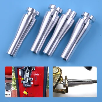 DWCX 4pcs Back Cab Door Handle Latch Cable Repair Kit Ends Fixes Aluminium Alloy fit for Ford F Series F150 F250 F350 Ranger
DWCX 4pcs Back Cab Door Handle Latch Cable Repair Kit Ends Fixes Aluminium Alloy fit for Ford F Series F150 F250 F350 Ranger