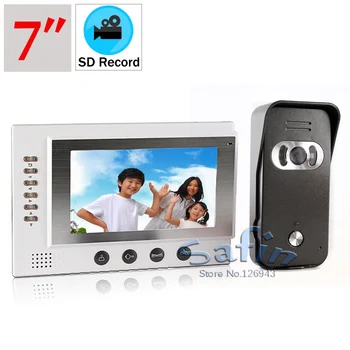video recording doorphone system 7inch video intercom two way talk door bell 700tvl color night vision camera
video recording doorphone system 7inch video intercom two way talk door bell 700tvl color night vision camera