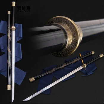 Straight knife Japanese knife Japanese Straight Sword Carbon Steel Double Edged Knife Flying Dragon Mountings China carbon Steel
Straight knife Japanese knife Japanese Straight Sword Carbon Steel Double Edged Knife Flying Dragon Mountings China carbon Steel