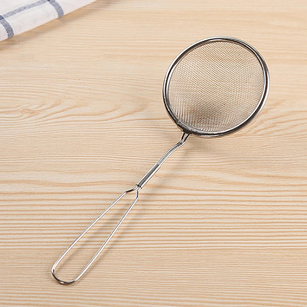 2 size Stainless Kitchen Accessories Steel Scoop colander Mesh Hot Pot Filter Scoop Food Strainer Sliver Cooking Tools Hot Sale
2 size Stainless Kitchen Accessories Steel Scoop colander Mesh Hot Pot Filter Scoop Food Strainer Sliver Cooking Tools Hot Sale