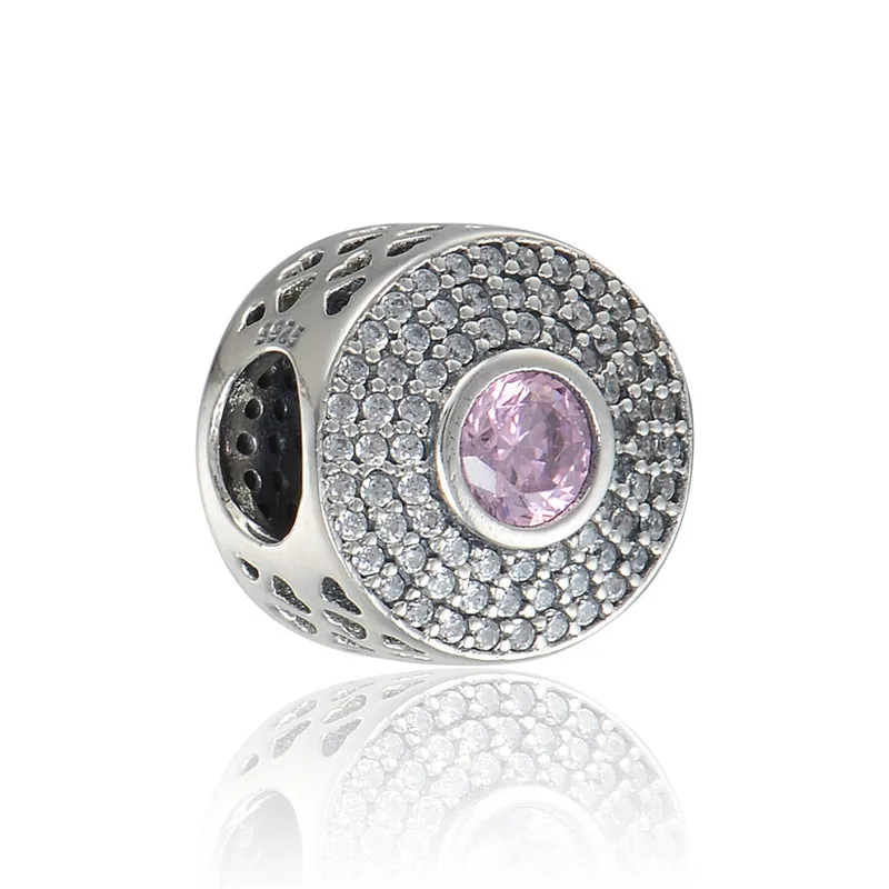 Fits Pandora Bracelets Pink Crystal Radiant Splendor Charm Beads 925 Sterling Silver Pave CZ Cut-out Heart Bead Diy Jewelry
Fits Pandora Bracelets Pink Crystal Radiant Splendor Charm Beads 925 Sterling Silver Pave CZ Cut-out Heart Bead Diy Jewelry
