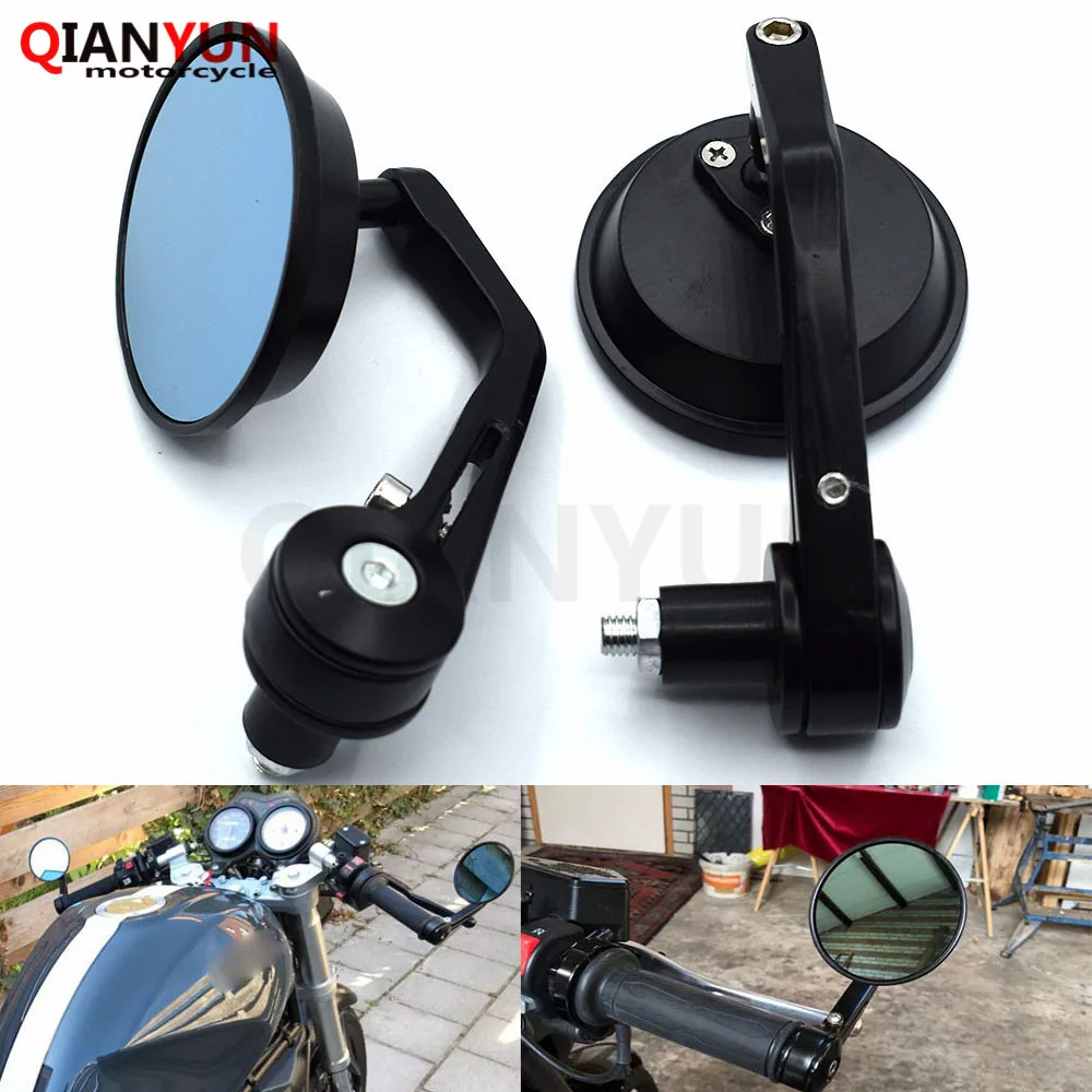 Motorbike Universal 7/8 " Review Mirror Motorcycle Handlebar Mirror Tip Handlebar Bar End Mirrors Black
Motorbike Universal 7/8 " Review Mirror Motorcycle Handlebar Mirror Tip Handlebar Bar End Mirrors Black