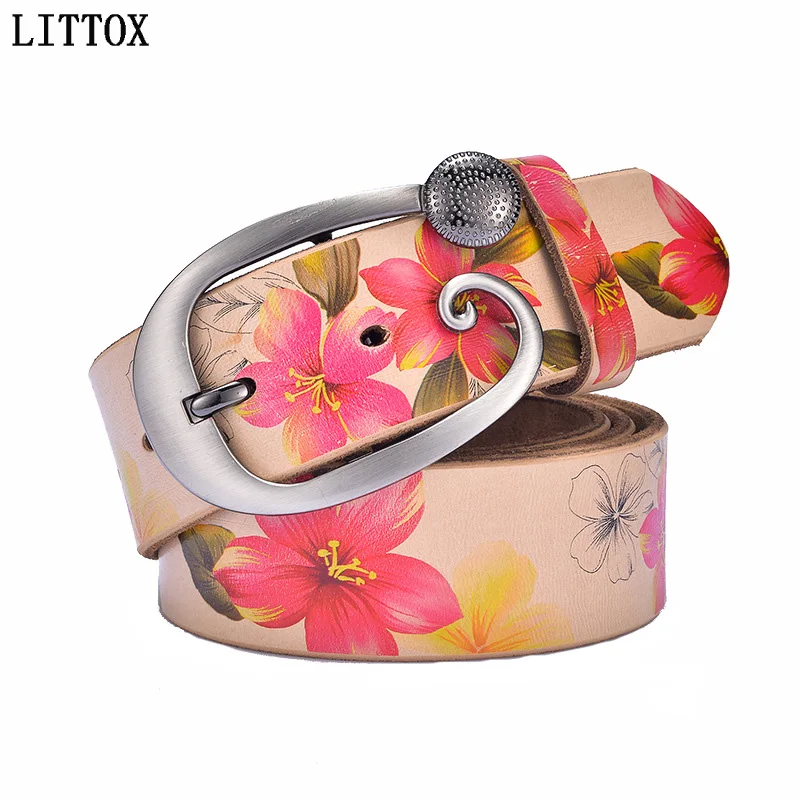 New 2018 genuine leather jeans belts for Women cowskin leather belts luxury strap female belt rose flower stamp
New 2018 genuine leather jeans belts for Women cowskin leather belts luxury strap female belt rose flower stamp