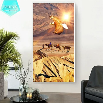 PSHINY 5D DIY Diamond painting Desert Landscape Pictures with full display Square rhinestones needlework new arrivals 2019
PSHINY 5D DIY Diamond painting Desert Landscape Pictures with full display Square rhinestones needlework new arrivals 2019