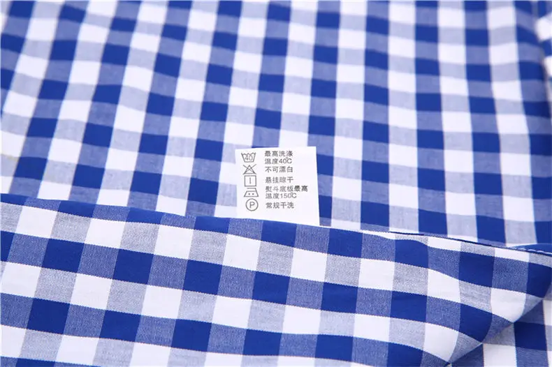 Plaid Shirts Men Free Iron Spring Summer Long Sleeve Cotton Business Formal Male Dress Shirts Leisure Social Shirts Brand MuLS 25