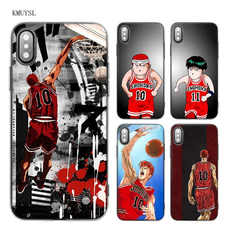 KMUYSL Slam Dunk Anime TPU Transparent Soft Case Cover for iPhone X 7 8 6 6s Plus 5 5S SE 5C
KMUYSL Slam Dunk Anime TPU Transparent Soft Case Cover for iPhone X 7 8 6 6s Plus 5 5S SE 5C
