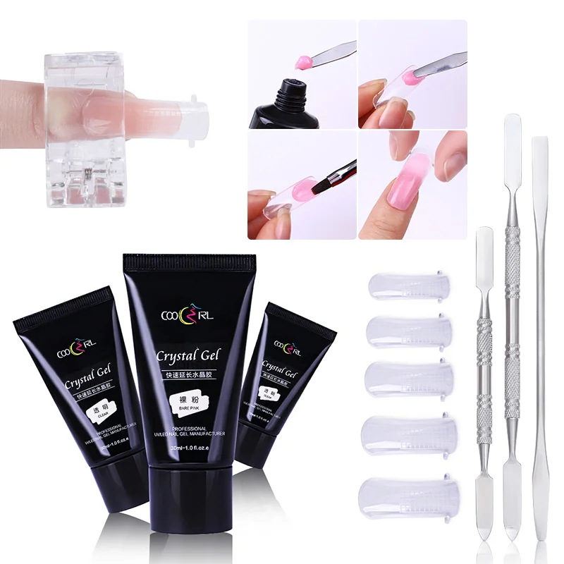 30ml Quick Building Poly UV Gel Nail Tips Finger Extension Glue Nail Art UV Builder Nail Gel Assistant Tools
30ml Quick Building Poly UV Gel Nail Tips Finger Extension Glue Nail Art UV Builder Nail Gel Assistant Tools