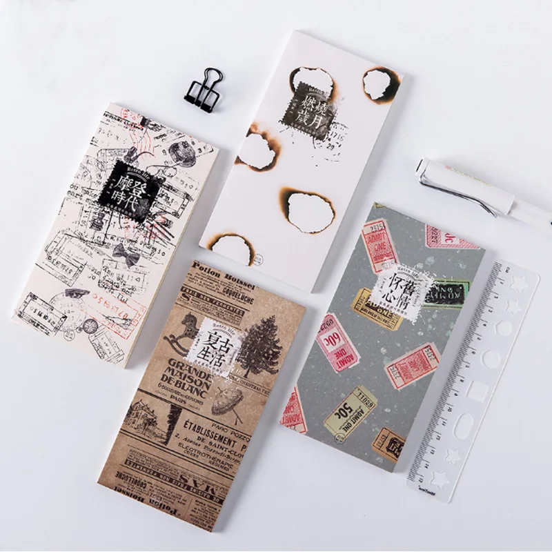 Retro life Memo Pad Sticky Portable planning materials with hand-ruler diy Kawaii Paper Sticker Pads Post Note Stationery
Retro life Memo Pad Sticky Portable planning materials with hand-ruler diy Kawaii Paper Sticker Pads Post Note Stationery