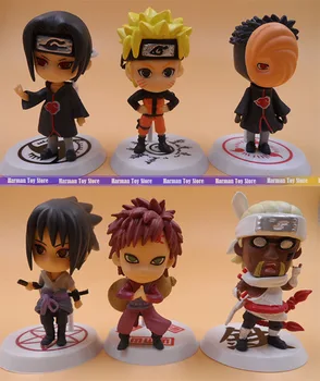 Wholesale price 2set/lot 7cm PVC Naruto action figure set Q Edition Toy Collection Naruto japanese anime figures Model toy Set
Wholesale price 2set/lot 7cm PVC Naruto action figure set Q Edition Toy Collection Naruto japanese anime figures Model toy Set