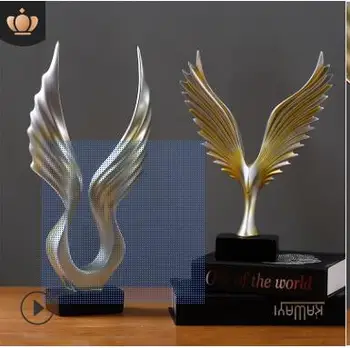 North European and American Modern Creative Resin Dapeng Wing Home/Living Room Office Wine Cabinet Decoration
North European and American Modern Creative Resin Dapeng Wing Home/Living Room Office Wine Cabinet Decoration