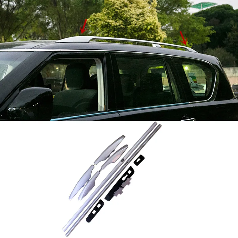 For Nissan Patrol Y62 2010-2018 Roof Rails Rack Bar Luggage Carrier Bars A Set Car Styling Accessories
For Nissan Patrol Y62 2010-2018 Roof Rails Rack Bar Luggage Carrier Bars A Set Car Styling Accessories