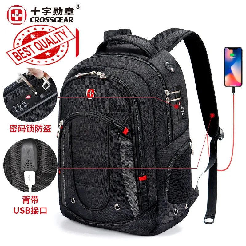 Swiss business tsa Waterproof men Laptop Backpack 17 inch Sac a dos mochila Men Fashion Backpack Nylon School Bagpack Back Pack
Swiss business tsa Waterproof men Laptop Backpack 17 inch Sac a dos mochila Men Fashion Backpack Nylon School Bagpack Back Pack