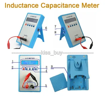 LC200A Handheld L/C Inductance Inductor Capacitance Meter digital bridge LCR table LCD Display
LC200A Handheld L/C Inductance Inductor Capacitance Meter digital bridge LCR table LCD Display