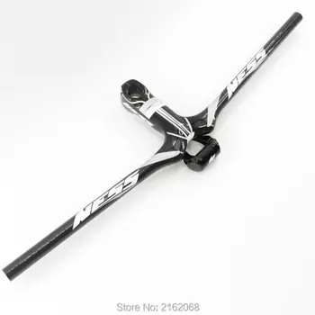 New white red NESS Mountain bike 3K full carbon fibre bicycle handlebar+stem integratived with computer stent MTB lightest parts
New white red NESS Mountain bike 3K full carbon fibre bicycle handlebar+stem integratived with computer stent MTB lightest parts