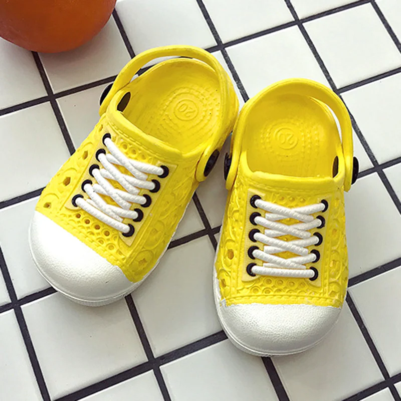 1 Pair Children Kids Slippers Sandals Anti-slip Breathable for Summer Beach YH-17
1 Pair Children Kids Slippers Sandals Anti-slip Breathable for Summer Beach YH-17