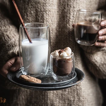 80/250/350/450 Double Wall Glass Creative Wine Glass Champagne Whiskey Coffee Tea Cup Juice Mugs Milk Cafe Cup
80/250/350/450 Double Wall Glass Creative Wine Glass Champagne Whiskey Coffee Tea Cup Juice Mugs Milk Cafe Cup