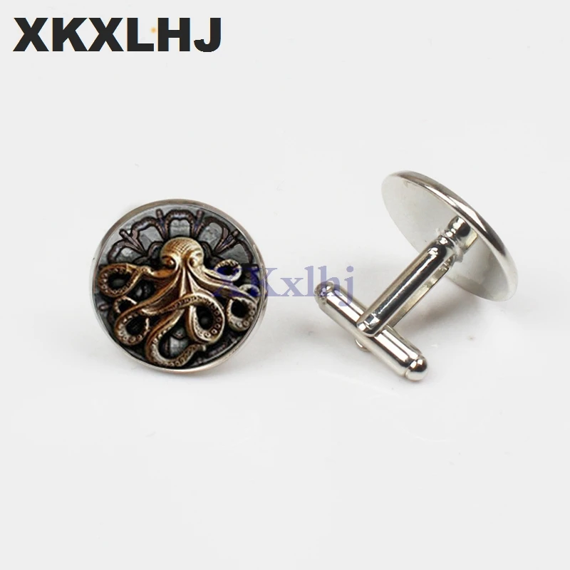 XKXLHJ 2018 New Fashion Octopus Cufflinks Steampunk Octopus Cuff link Men Cufflinks High Quality
XKXLHJ 2018 New Fashion Octopus Cufflinks Steampunk Octopus Cuff link Men Cufflinks High Quality