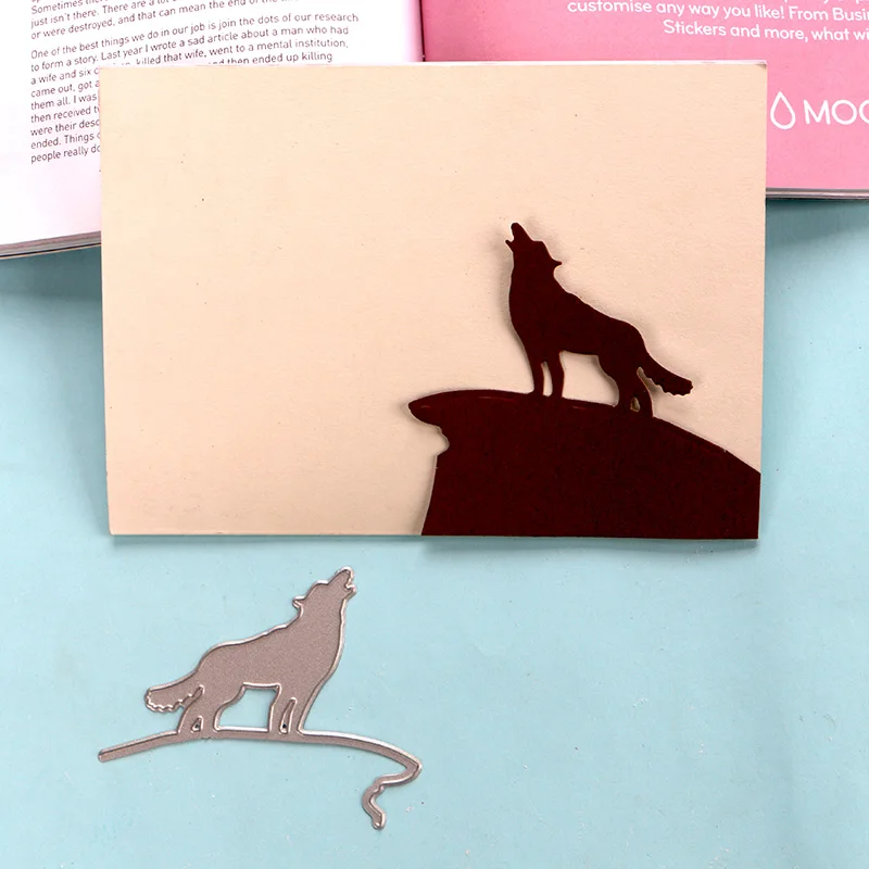 DUOFEN METAL CUTTING DIES wild animals wolf embossing stencil DIY Scrapbook Paper Album 2019 new
DUOFEN METAL CUTTING DIES wild animals wolf embossing stencil DIY Scrapbook Paper Album 2019 new