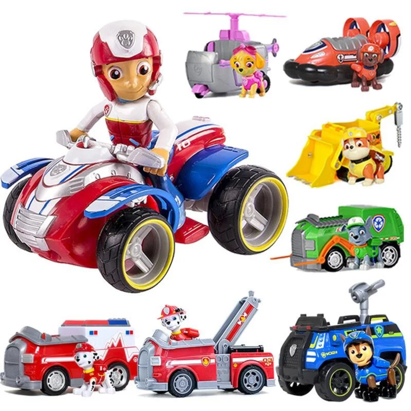 Genuine Paw Patrol Car Patrulla Canina Action Figures Puppy Patrol dog Toy Kids Children Toys Gifts
Genuine Paw Patrol Car Patrulla Canina Action Figures Puppy Patrol dog Toy Kids Children Toys Gifts
