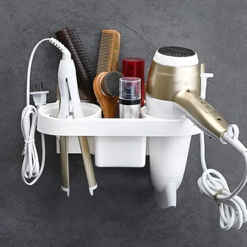 Hair Dryer Rack Comb Holder Bathroom Storage Organizer Self-adhesive Wall Mounted Stand for Shampoo Straightener
Hair Dryer Rack Comb Holder Bathroom Storage Organizer Self-adhesive Wall Mounted Stand for Shampoo Straightener
