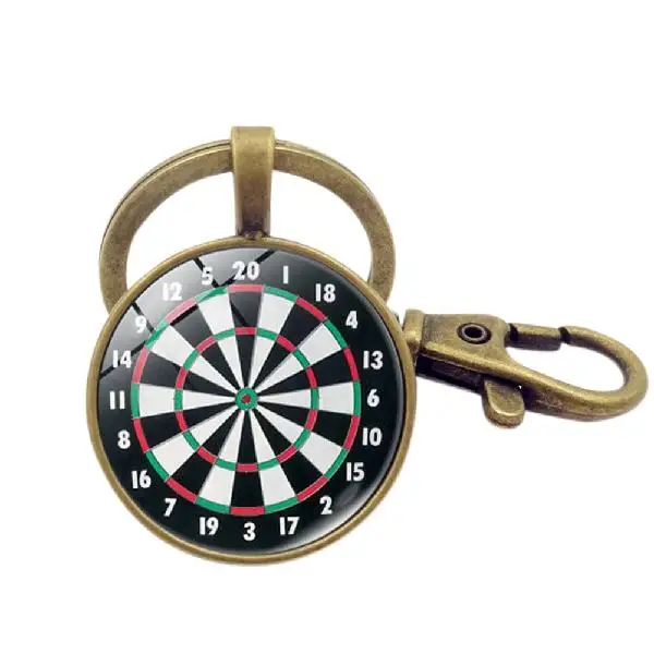 DreamBell Portable Creative Fashion Darts Target Design Key Chain Retro Metal Key Ring Pendant zk35
DreamBell Portable Creative Fashion Darts Target Design Key Chain Retro Metal Key Ring Pendant zk35