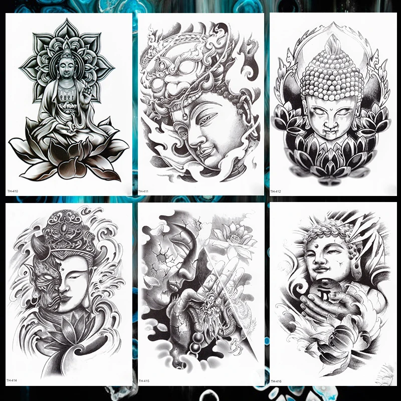 Kindness Wisdom Buddha Sakyamuni Waterproof Temporary Tattoo Sticker Holy Faith Tower Flash Arm Tattoos Body Art Fake Tatoo
Kindness Wisdom Buddha Sakyamuni Waterproof Temporary Tattoo Sticker Holy Faith Tower Flash Arm Tattoos Body Art Fake Tatoo