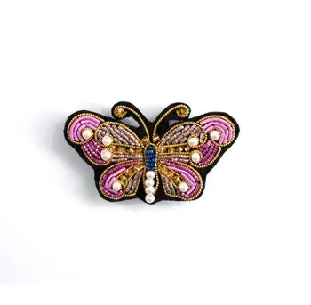Butterfly Indian Silk Emboridered Patch Brooch Beaded Applique Patches Vintage Badge Fabric Patch Fashion Clothing Decoration
Butterfly Indian Silk Emboridered Patch Brooch Beaded Applique Patches Vintage Badge Fabric Patch Fashion Clothing Decoration