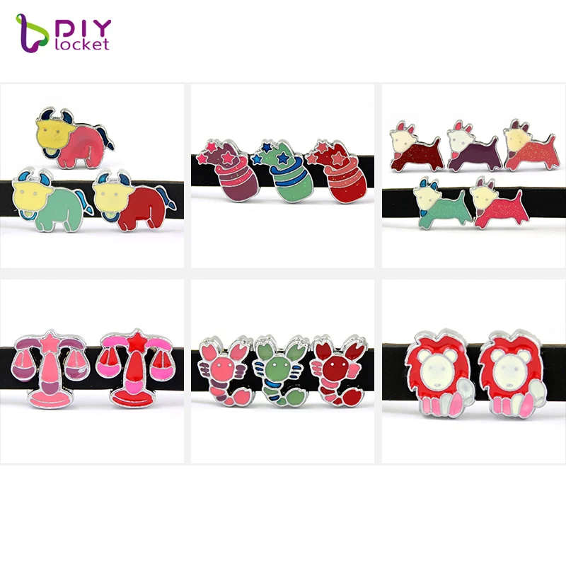8MM Wholesale Mix Style Animal Slide Charms 10 pcs/lot Fit DIY Wristband & Bracelet LSSC23-160
8MM Wholesale Mix Style Animal Slide Charms 10 pcs/lot Fit DIY Wristband & Bracelet LSSC23-160