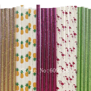 125pcs Party Paper Straws Mix,Pineapple,Solid Color Plain Green Gold Foil,Hot Pink Foil Flamingo,Birthday Baby Shower Pool Decor
125pcs Party Paper Straws Mix,Pineapple,Solid Color Plain Green Gold Foil,Hot Pink Foil Flamingo,Birthday Baby Shower Pool Decor