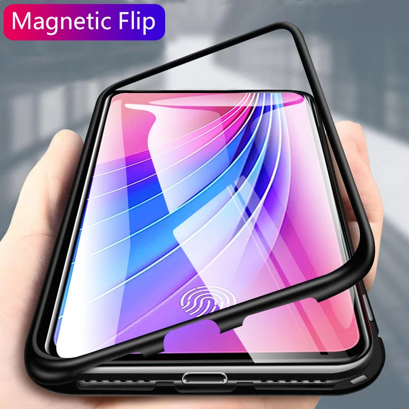 Magnetic Flip Case for vivo V15 Pro X27 IQ00 Case Clear Glass Hard Back Cover Nex2 Nexs luxury Metal Frame Protection Coque
Magnetic Flip Case for vivo V15 Pro X27 IQ00 Case Clear Glass Hard Back Cover Nex2 Nexs luxury Metal Frame Protection Coque