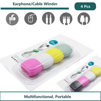 4pcs Colorful Cable Protector Cable Winder Organizer Wire Data Line Holder Line Fixer Winder Wrap Cord Headset Accessories
4pcs Colorful Cable Protector Cable Winder Organizer Wire Data Line Holder Line Fixer Winder Wrap Cord Headset Accessories