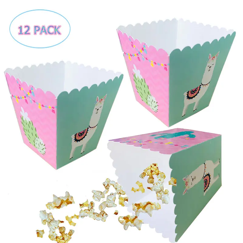 Llama Fiesta Baby Shower or Birthday Party Favor Popcorn Candy Treat Boxes - Set of 12
Llama Fiesta Baby Shower or Birthday Party Favor Popcorn Candy Treat Boxes - Set of 12