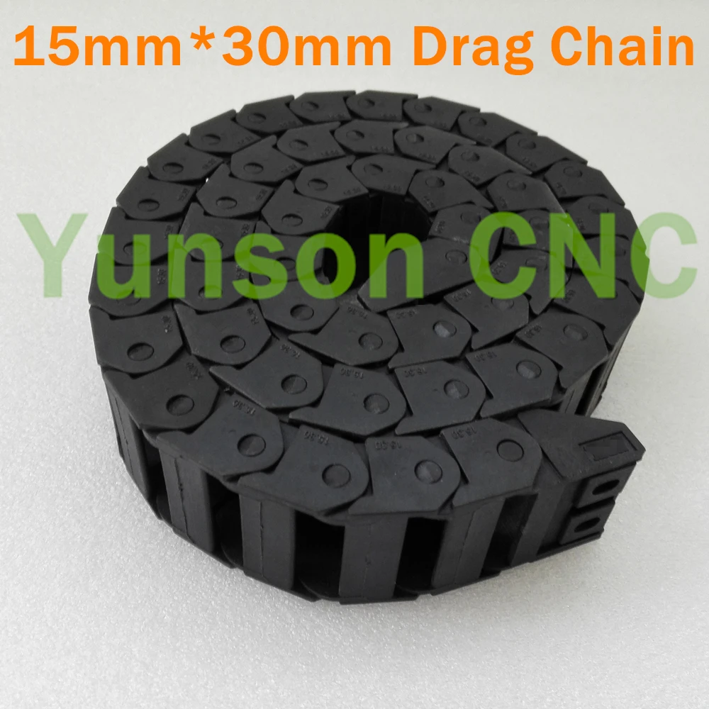 15*30mm Bending Radius 28 Enclosed Cable Chain Reinforced Engineering Nylon Drag Chain 1000mm in Length
15*30mm Bending Radius 28 Enclosed Cable Chain Reinforced Engineering Nylon Drag Chain 1000mm in Length