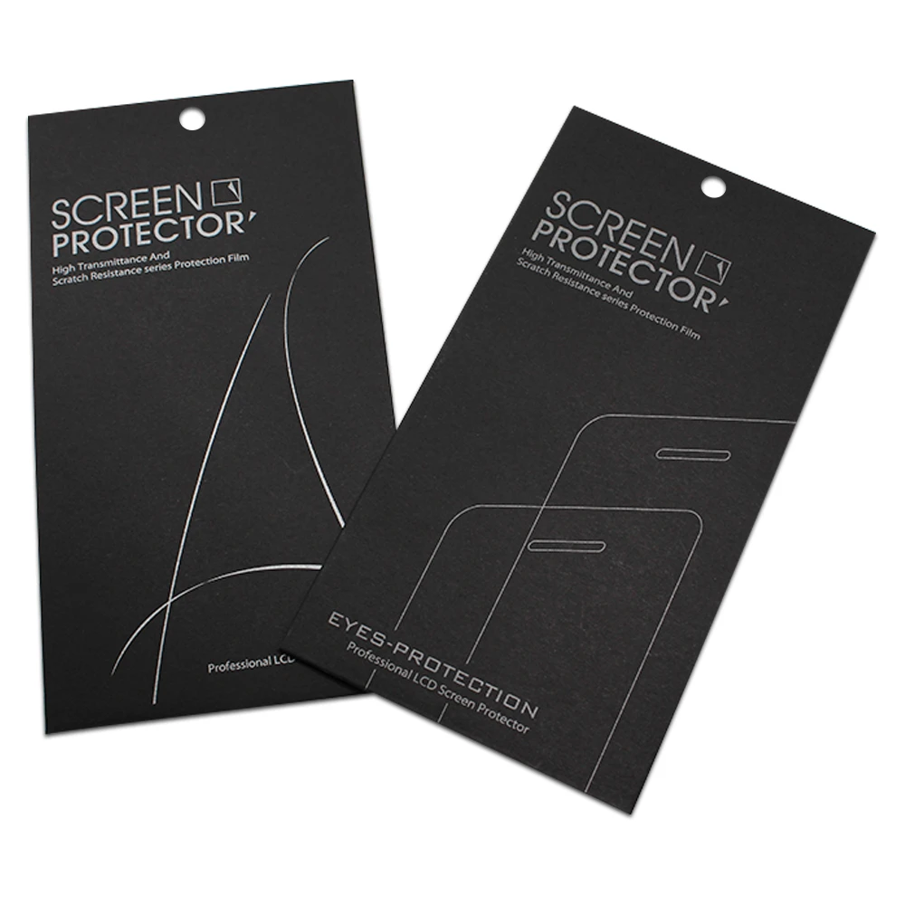 30Pcs/lot 9*16.8cm Black Call Phone Screen Protector Film Paper Box Mobile Phone Protective Films Paperboard Packing Box
30Pcs/lot 9*16.8cm Black Call Phone Screen Protector Film Paper Box Mobile Phone Protective Films Paperboard Packing Box