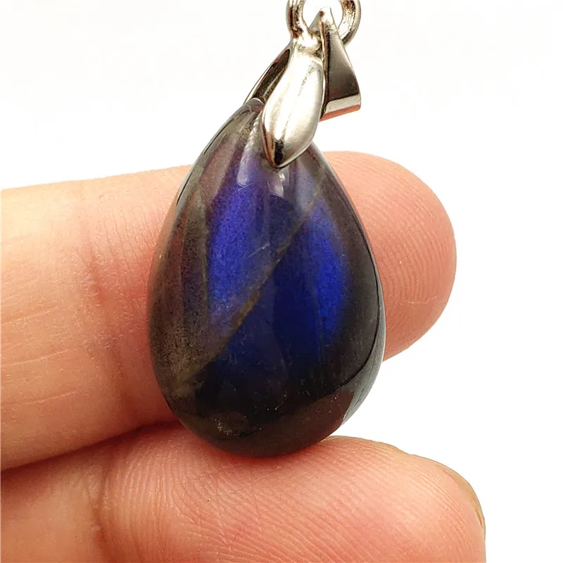 Natural Labradorite Necklace Pendant (2)